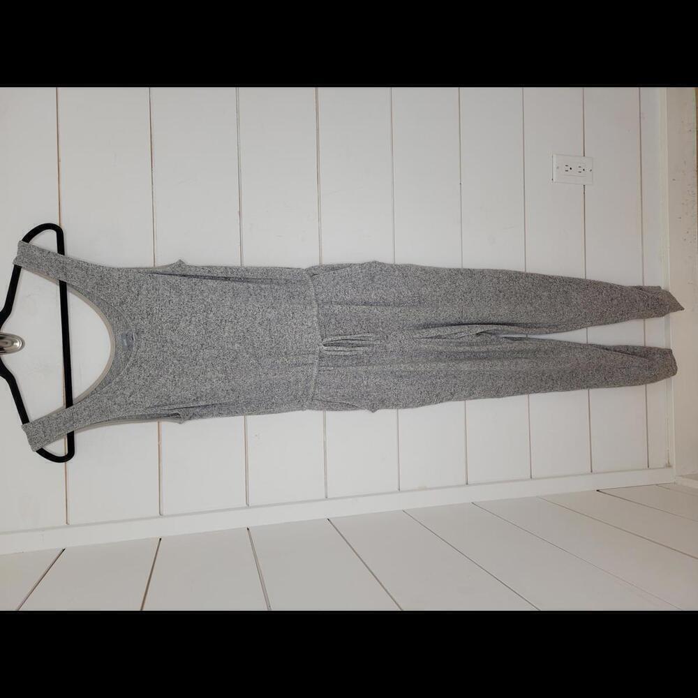 Aerie small grey comfy tie waist jumper